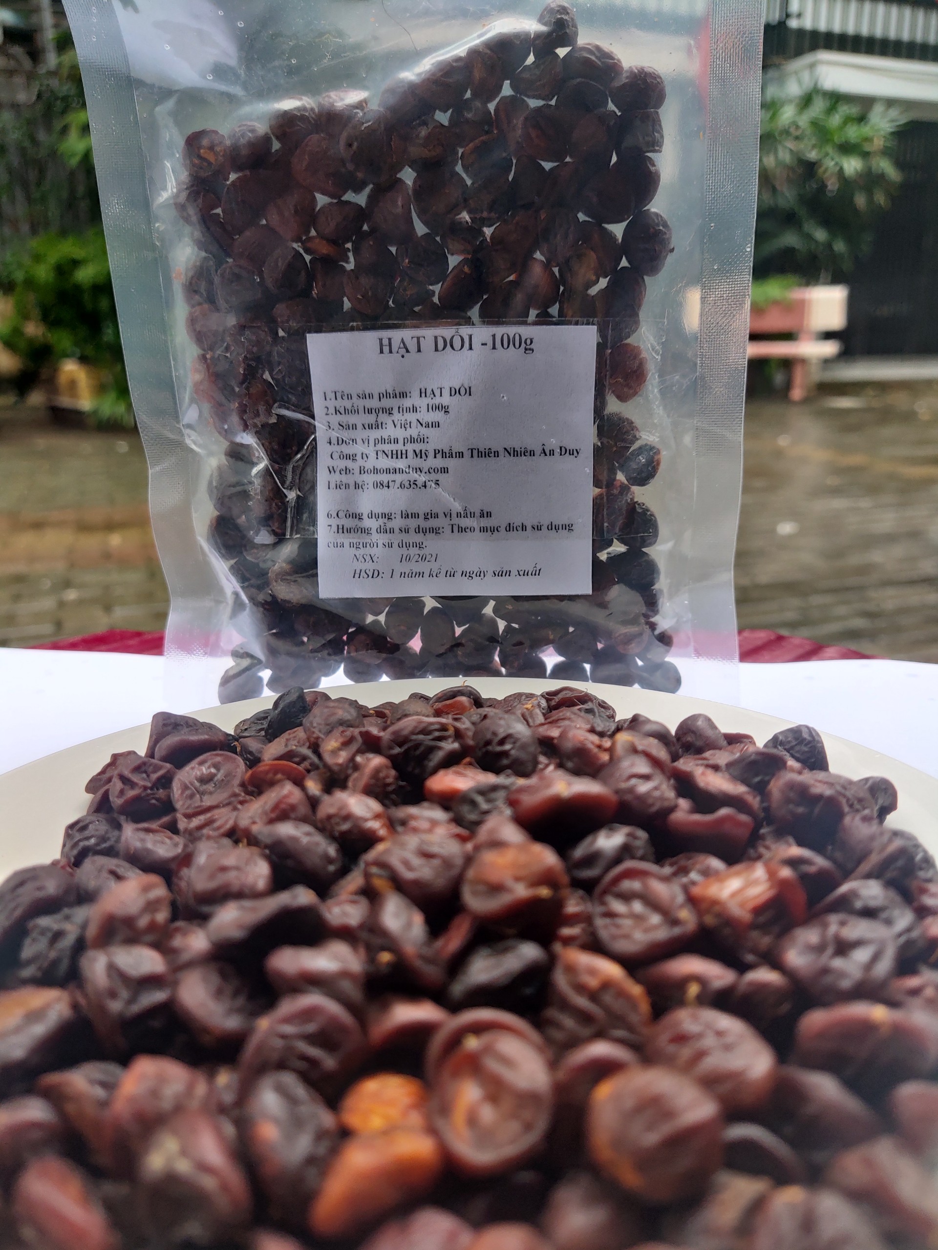HẠT DỔI TÂY BẮC 100G