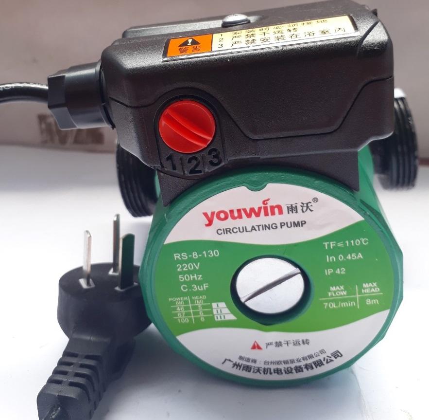 Bơm tăng áp tự động 100w - 3 mức hoạt động thông minh