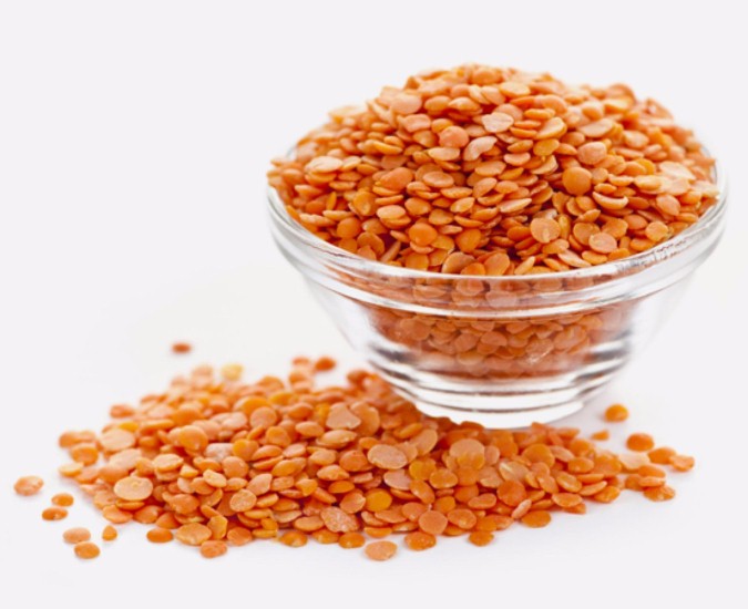 1kg ĐẬU LĂNG ĐỎ (HẠT CHƯA CHẾ BIẾN) BÒ ĐỘI NÓN