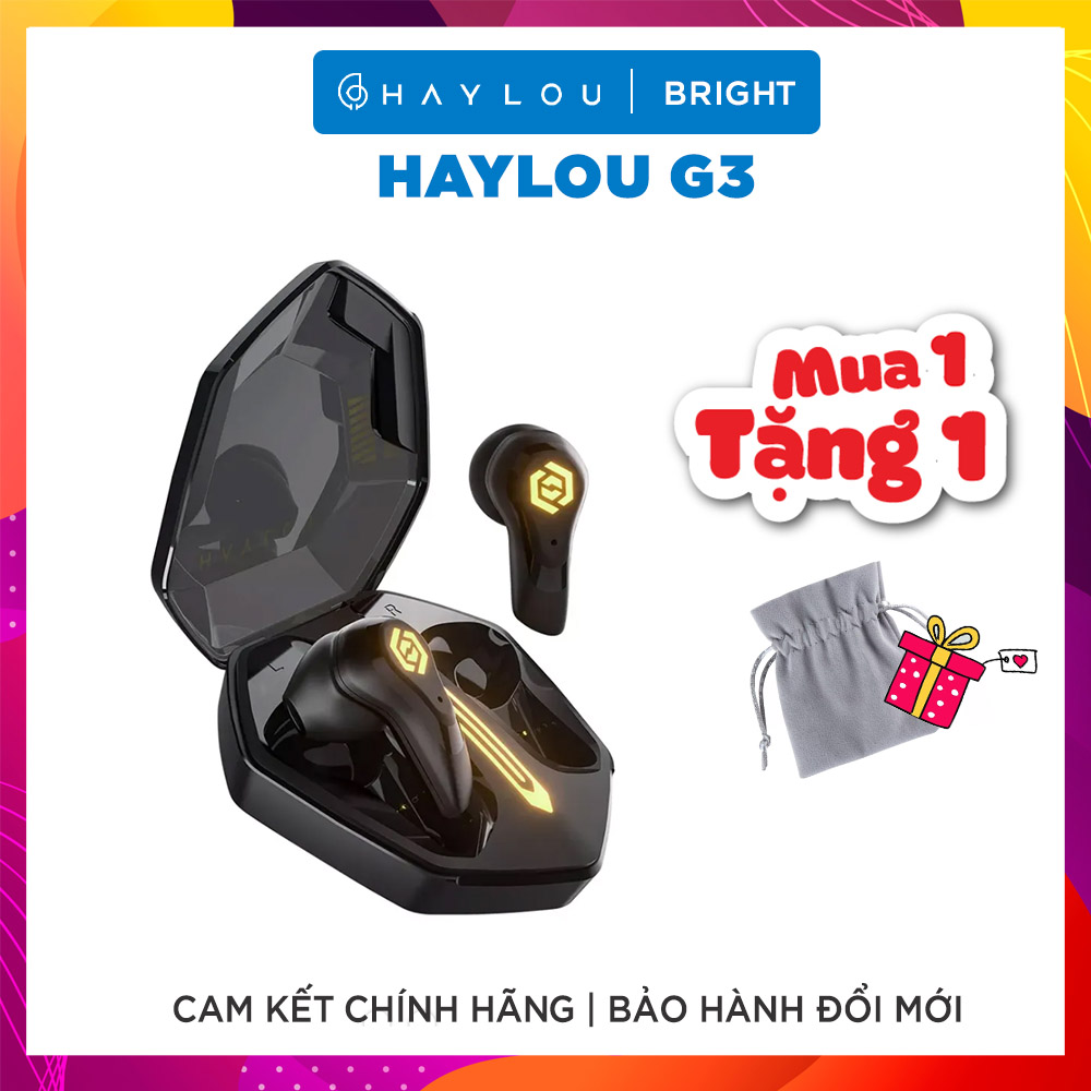 Tai Nghe True Wireless GAMING Haylou G3 Bluetooth 5.1