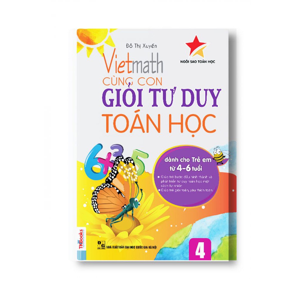 Sách - vietmath – cùng con giỏi tư duy toán học tập 4
