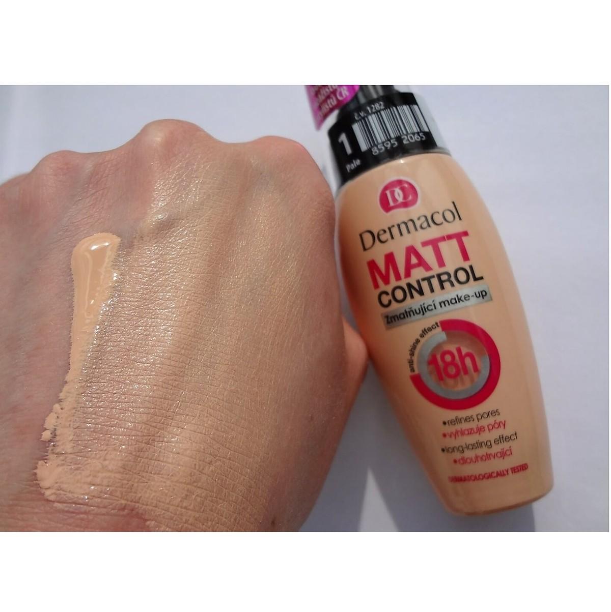 Kem Nền Kiềm Dầu Dermacol Matt Control 18h Make-Up 30ml