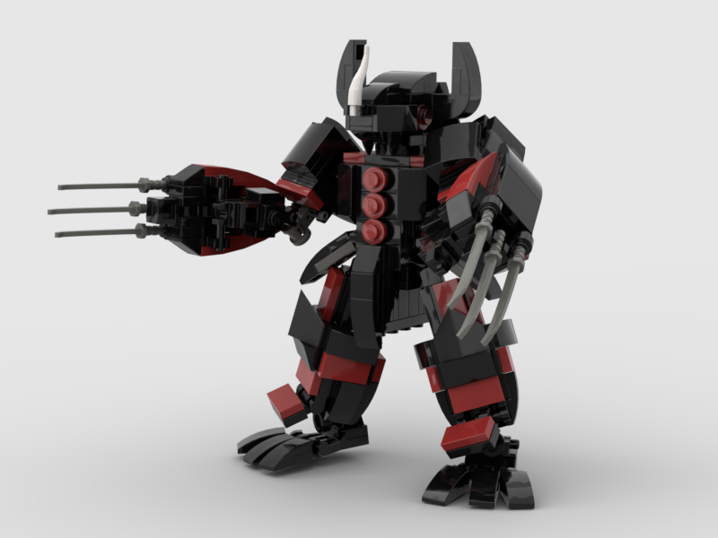 Le Go Đồ Chơi Lắp Ráp Robot Moc Mech Digimon Bạo Long