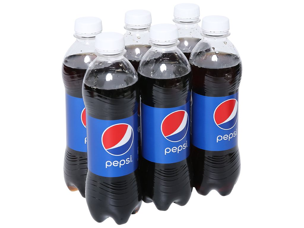 [HCM][ UỐNG LÀ GHIỀN - ĐÃ KHÁT TỨC THÌ ] Lốc 06 Chai x 390ml Nước ngot có ga Pepsi Cola (Date mới nhất)-[ 12.12 Hot Deals ]