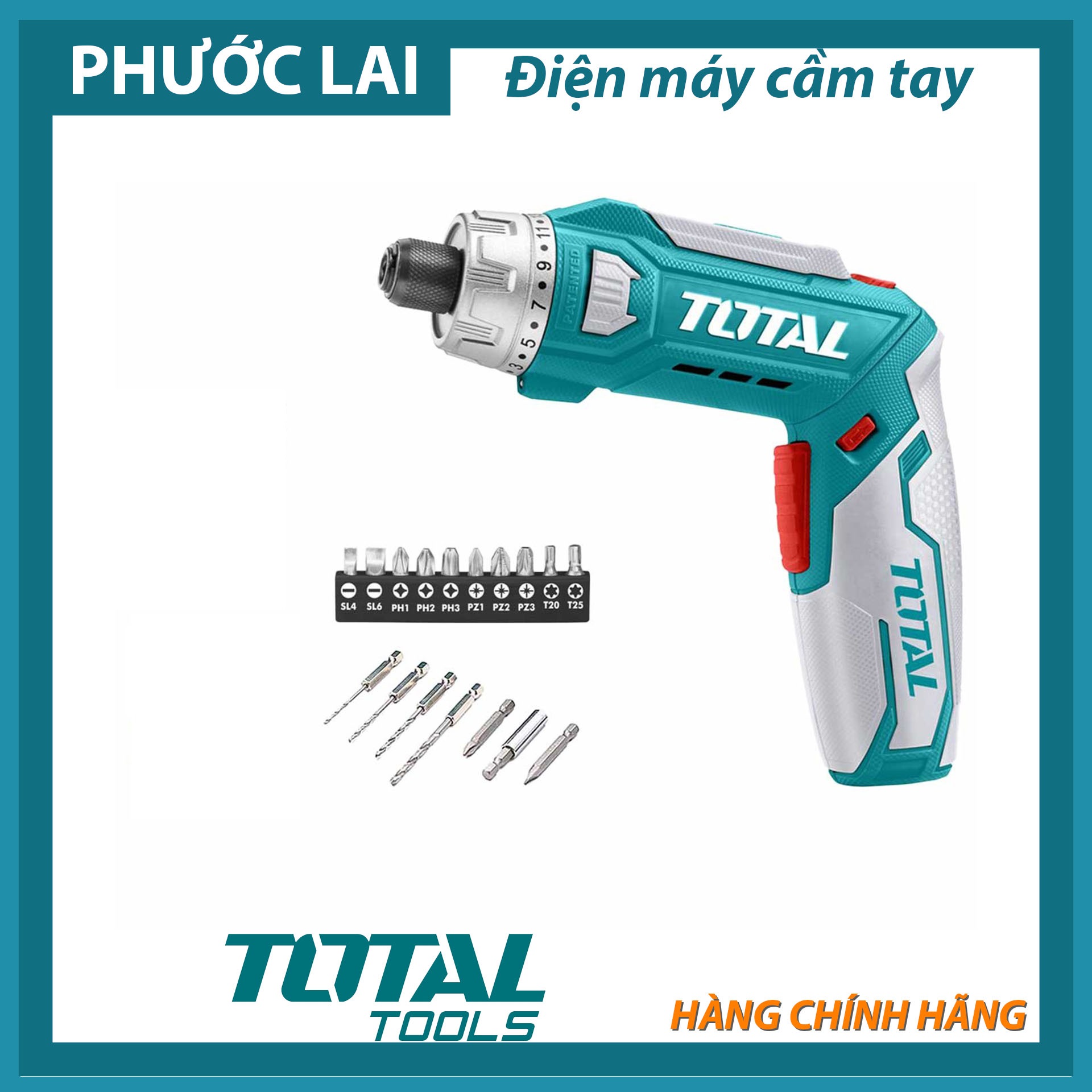 Máy siết vít dùng pin 8v total tsdli0802