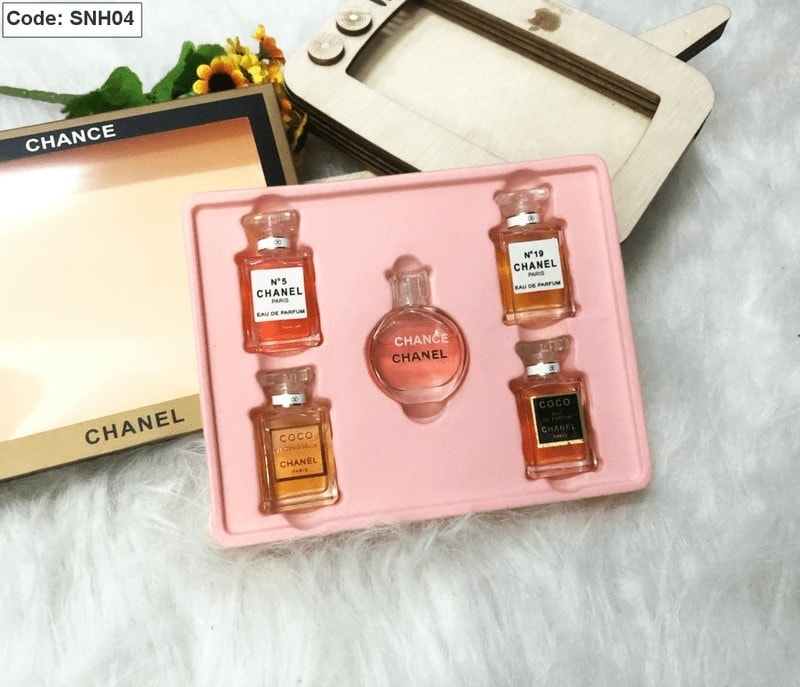 Set Hộp 5 Chai Nước Hoa