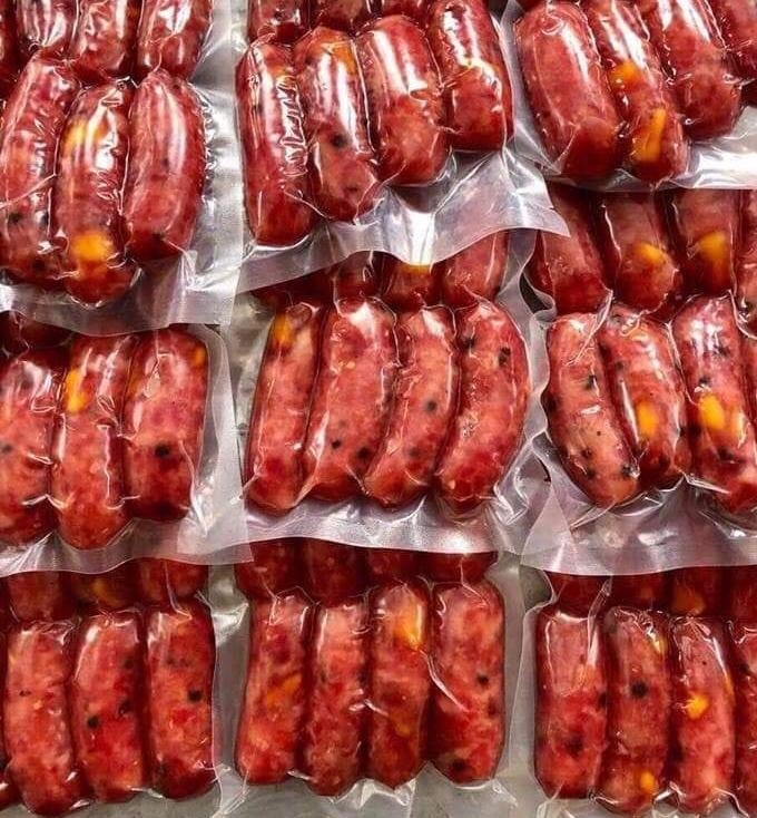 Lạp Xưởng Tươi Thịt Tôm Trứng Muối