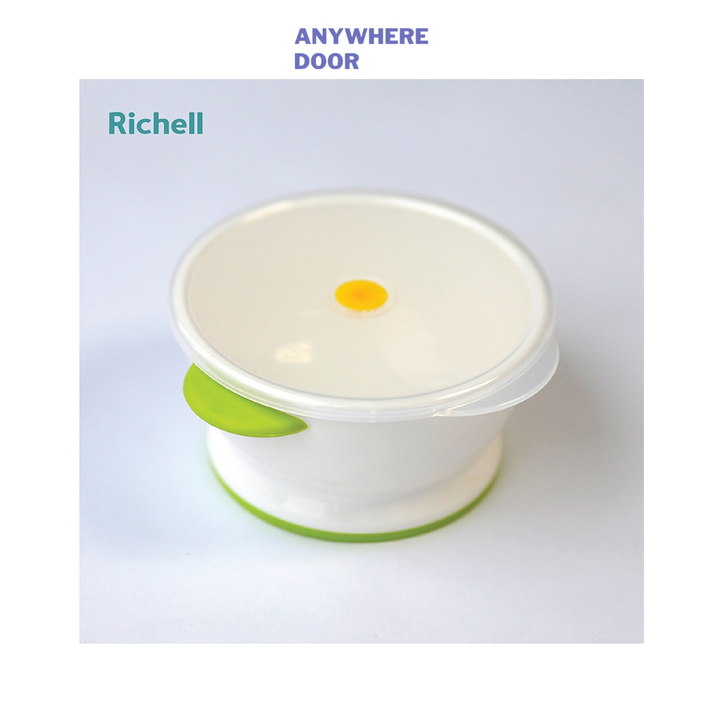 Bát ăn dặm Richell có nắp