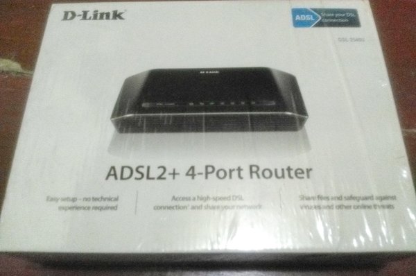 Modem ADSL D-Link DSL-2540U 4PORT ETHERNET ROUTER