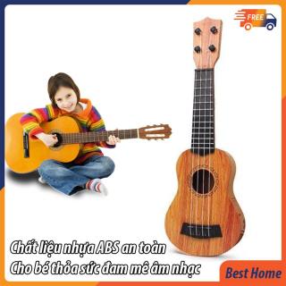 Đồ chơi đàn ghita cho bé - Đàn Guitar Acoustic cho bé đam mê âm nhạc - Bao gồm cả dây đàn - Đồ chơi âm nhạc Best Home thumbnail