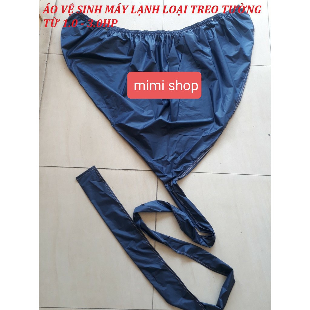 Túi trùm vệ sinh máy lạnh treo tường - Áo bọc hứng nước rửa điều hòa