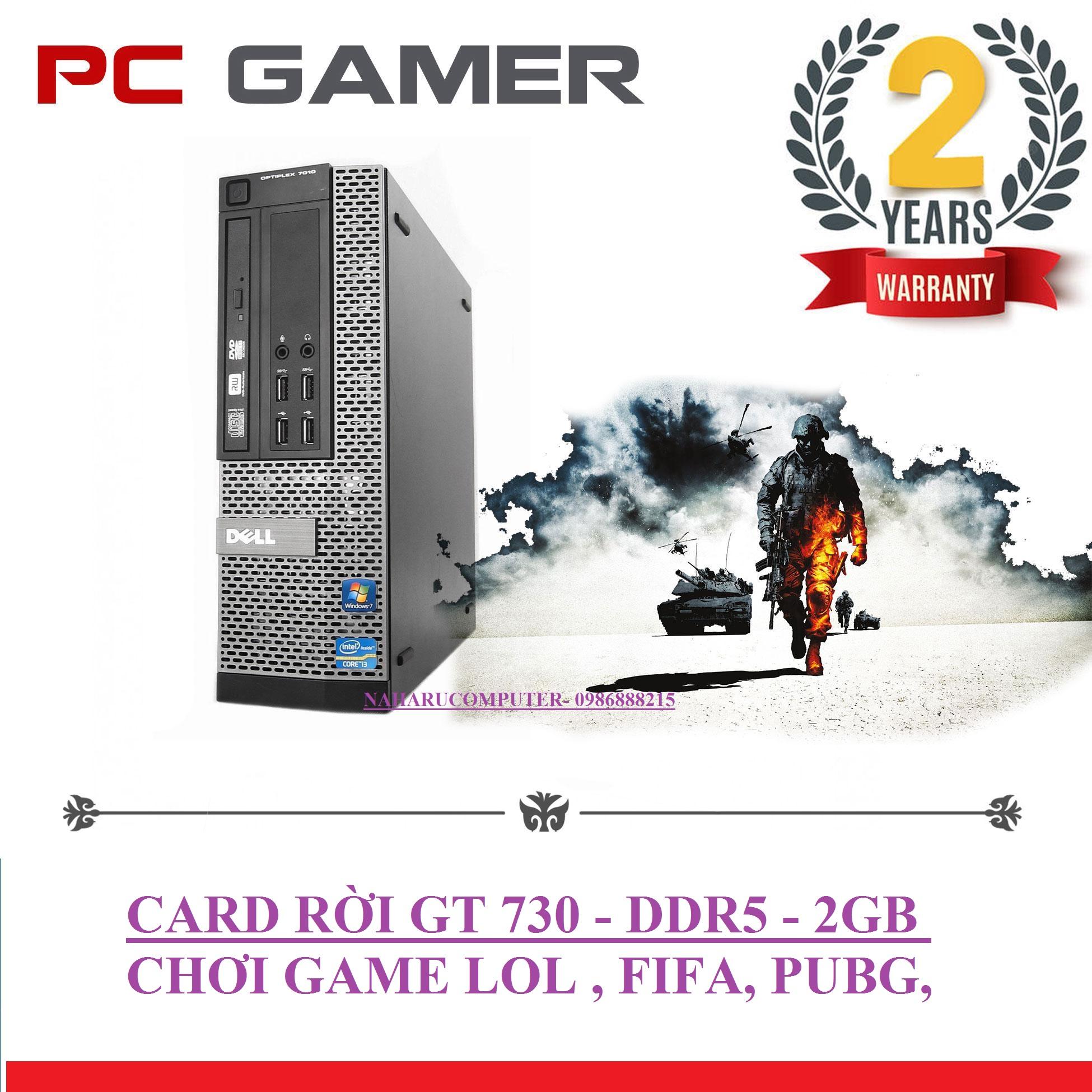 [Trả góp 0%]Máy tính để bàn Dell optiplex 7010 (Core i5-3570 - Ram 8GB - SSD 120GB +HDD 500 ) - Bảo hành 12 tháng