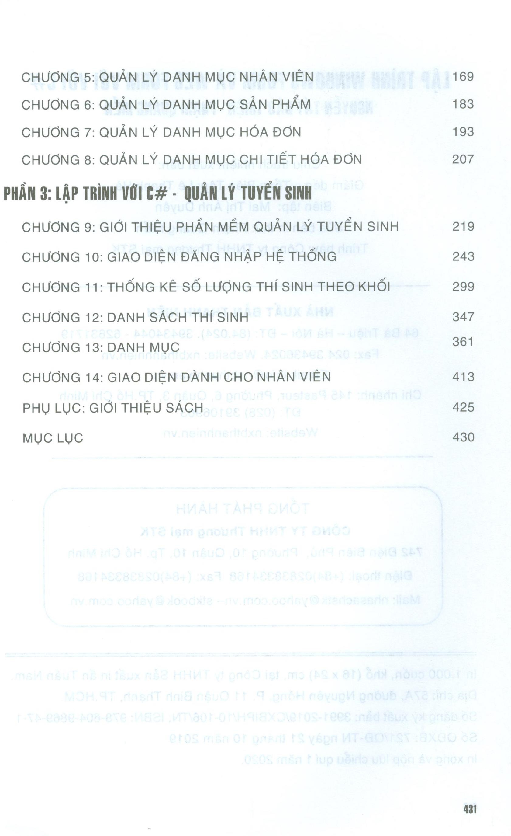 Fahasa - Lập Trình Windows Form Và Web Form Với C#