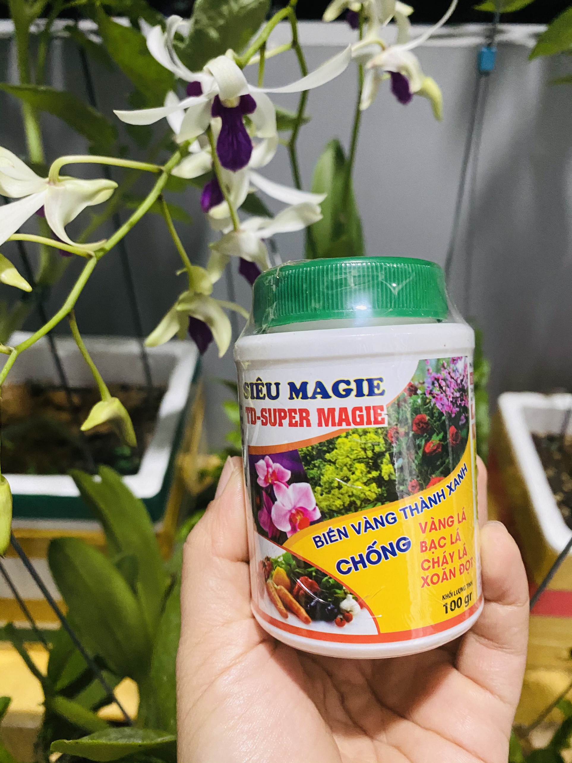 Phân Super magie 100gam