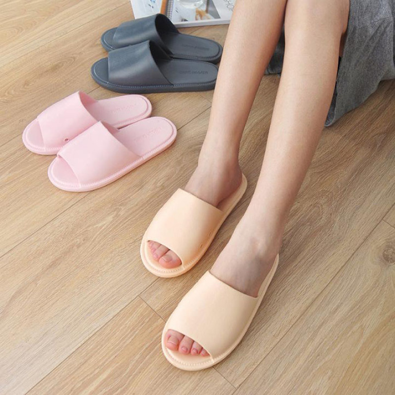 Dép Phòng Tắm Kiểu Dáng Đơn Giản Nhựa Dẻo Nguyên Khối - TT23 giá rẻ