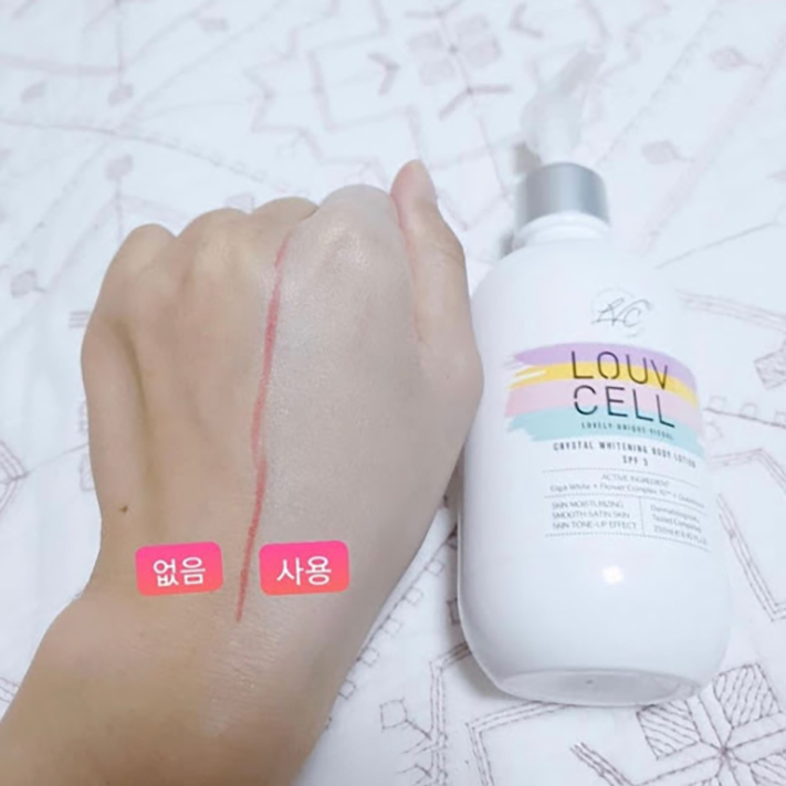 Sữa dưỡng trắng da Body Louv Cell 250ml