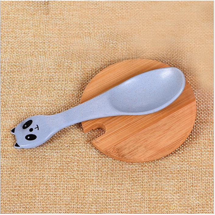 [SỈ SLL] - Tô Chén Hình Gấu Lúa Mạch XIAOMAI ăn dặm cho bé (kèm muỗng)