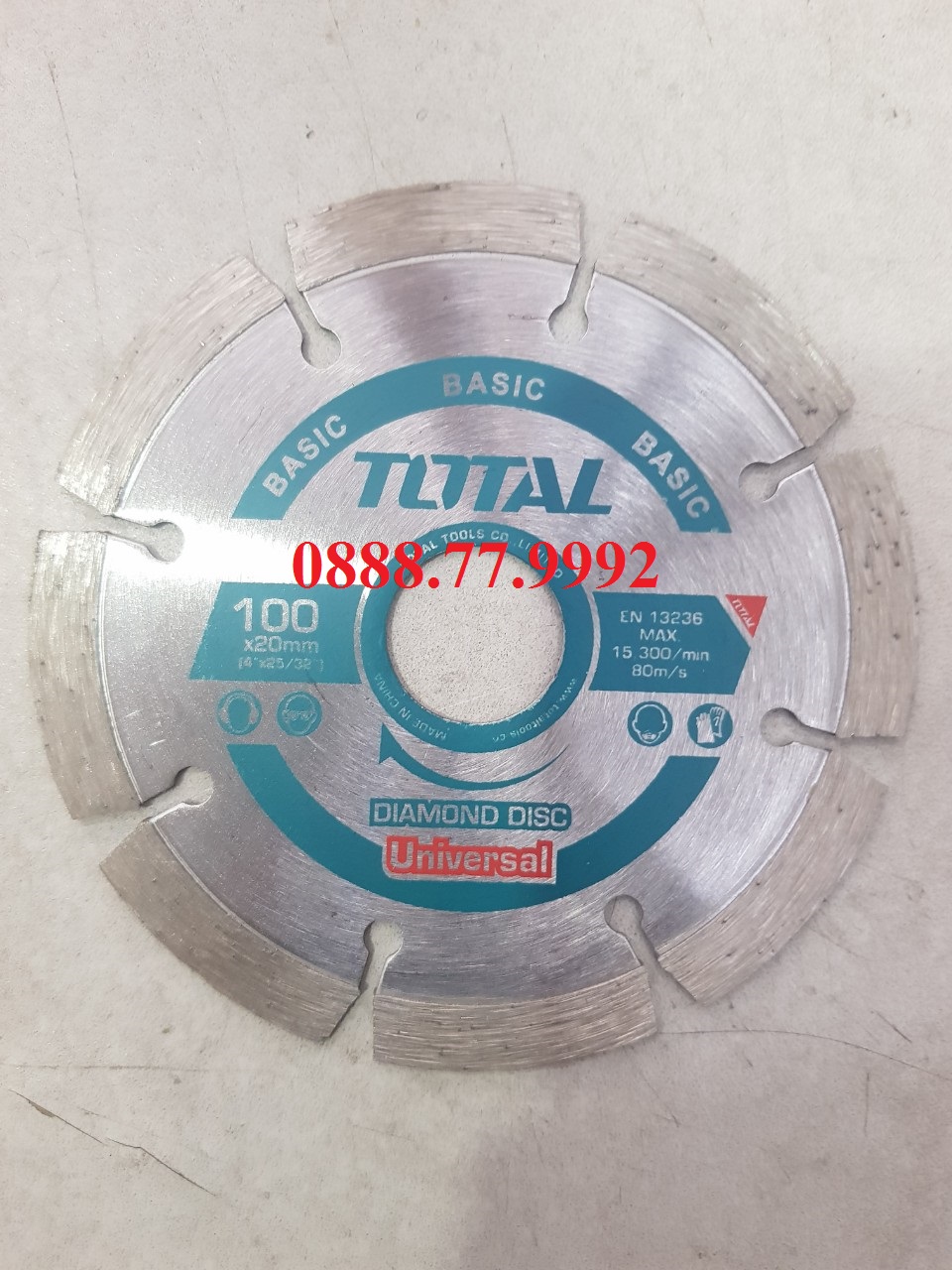 Đĩa cắt gạch khô total 100x20mm – tac2111003-1
