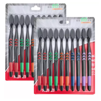 Vỉ 10 Bàn chải đánh răng than tre hoạt tính