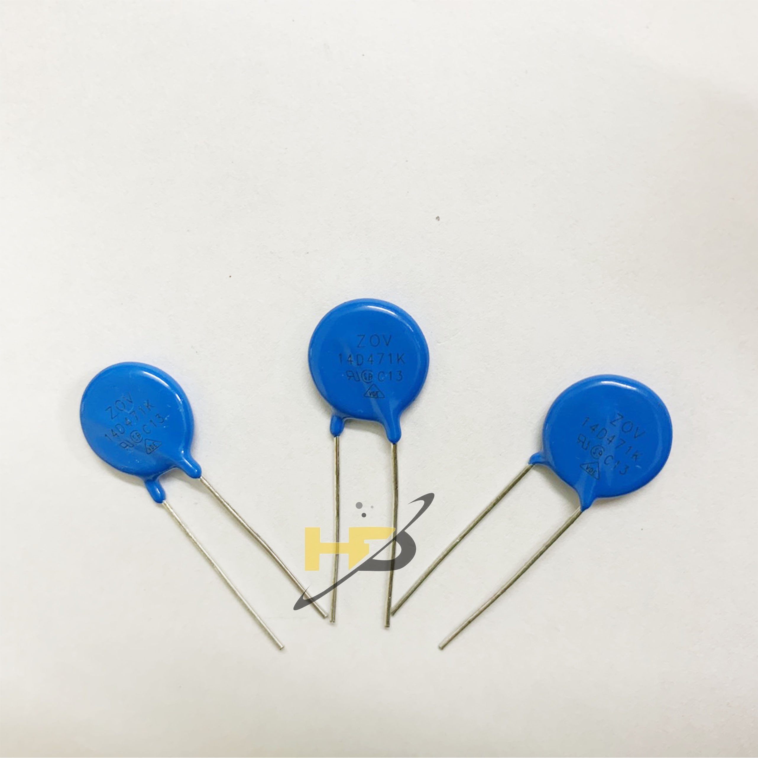 Combo 5 con varistor 14d471k, tụ chống sét 14d471k 470v 14mm mới