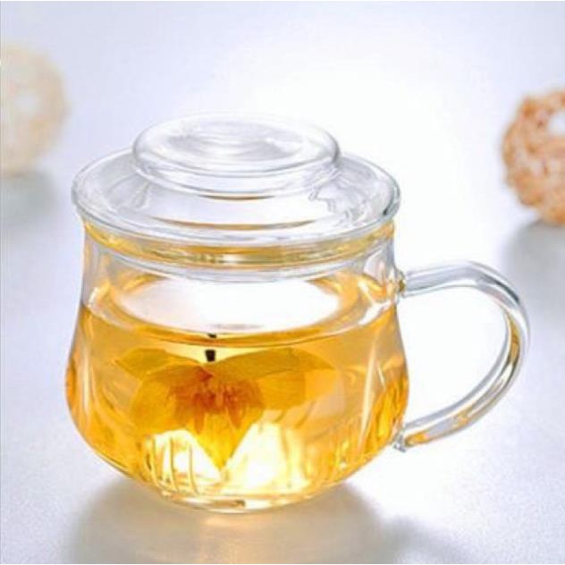(HÀNG ĐẸP) Ca trà có lõi lọc thuỷ tinh 300ml