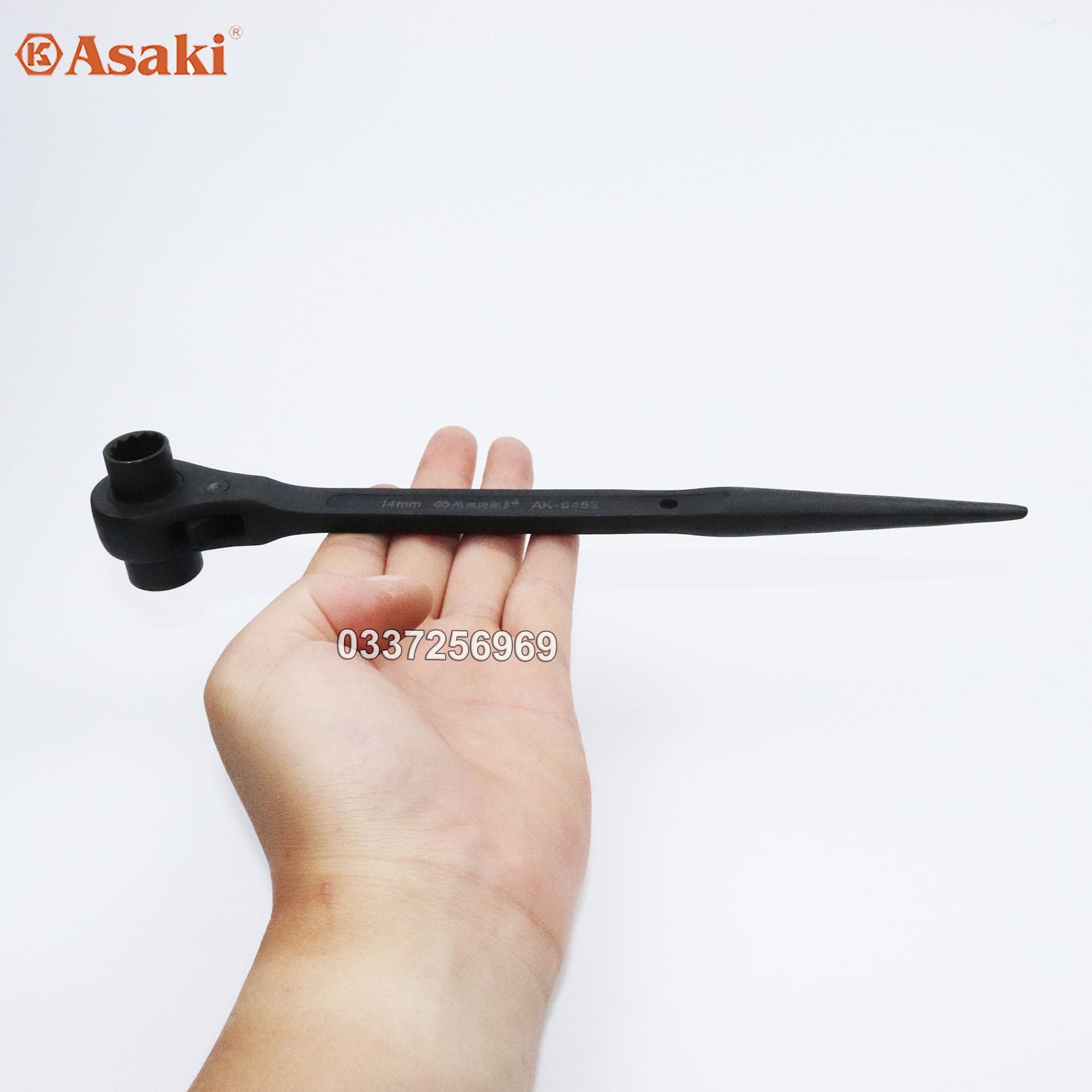 Asaki Cờ lê đuôi chuột 14-17 Asaki AK-6452