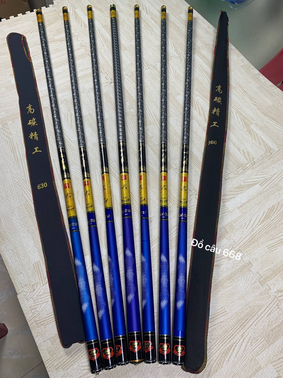 CẦN HANDING 8H BẠO LỰC ( phối 3 màu )