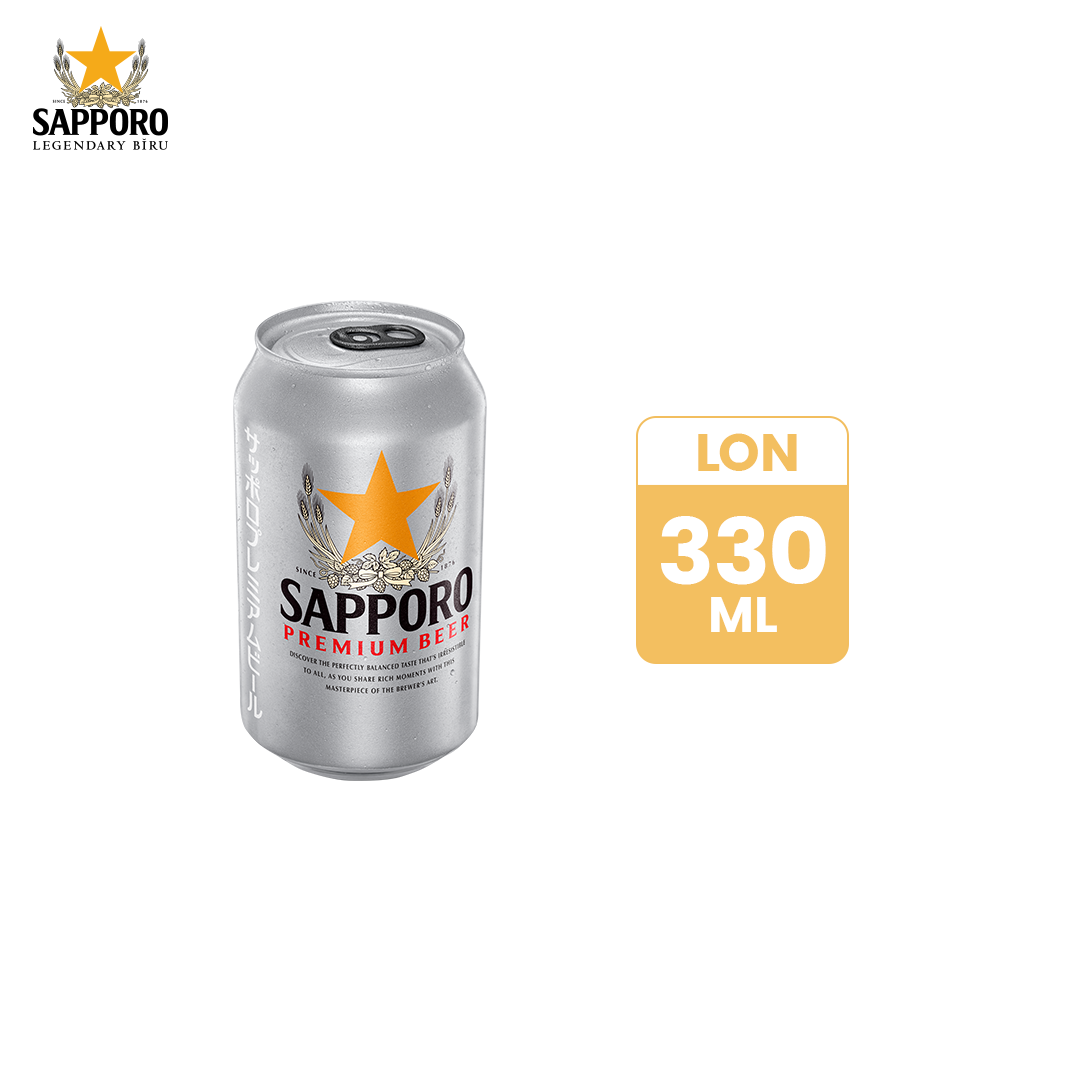Combo 02 thùng Sapporo Premium 24 lon - 330ml