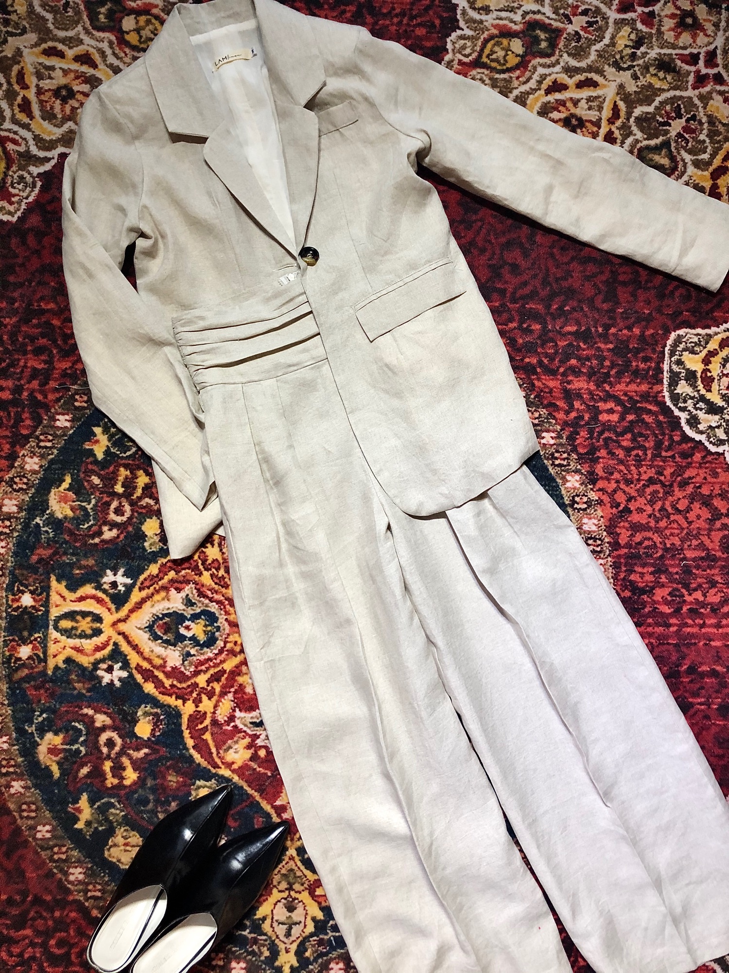 BLAZER LINEN PREMIUM