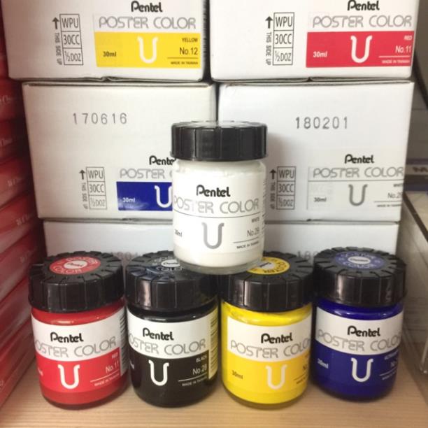 [MINHBAO] Màu Hủ Poster Pentel Lẻ 30ml
