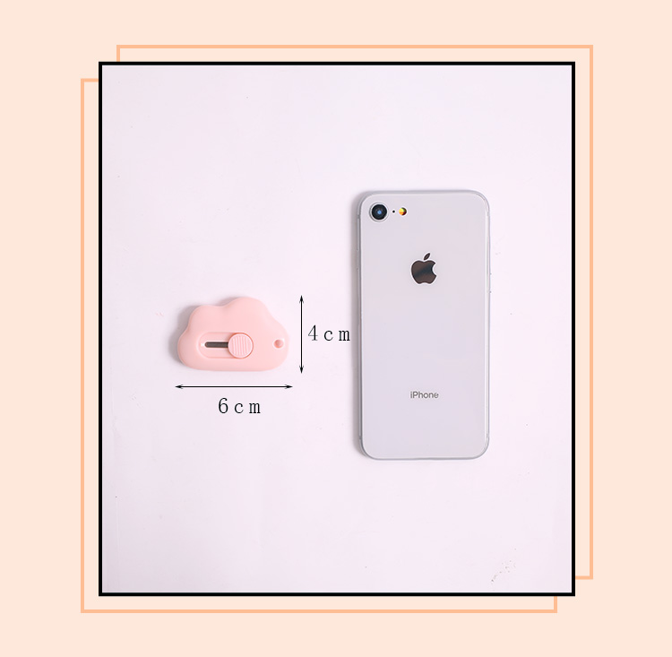 Dao Rọc Giấy Hình Đám Mây Dễ Thương - Có Thể Làm Móc Khóa - BEYOU