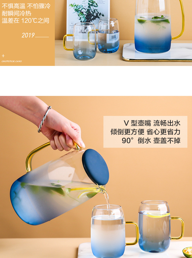 Cốc thủy tinh Ocean đại dương đổi màu nước đẹp