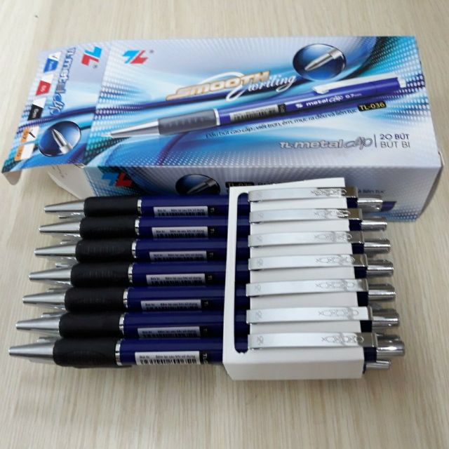 Bút Bi Thiên Long TL-036 0.7mm - Mực Xanh