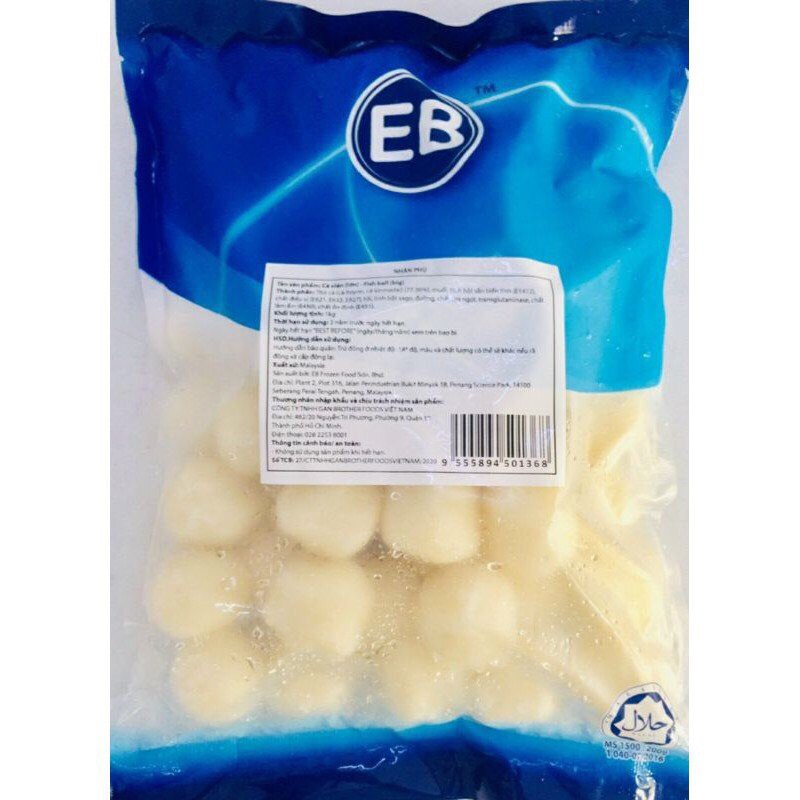 [Samy Food] [HCM SHIP 2H] Cá Viên Siêu To EB Malaysia 500g