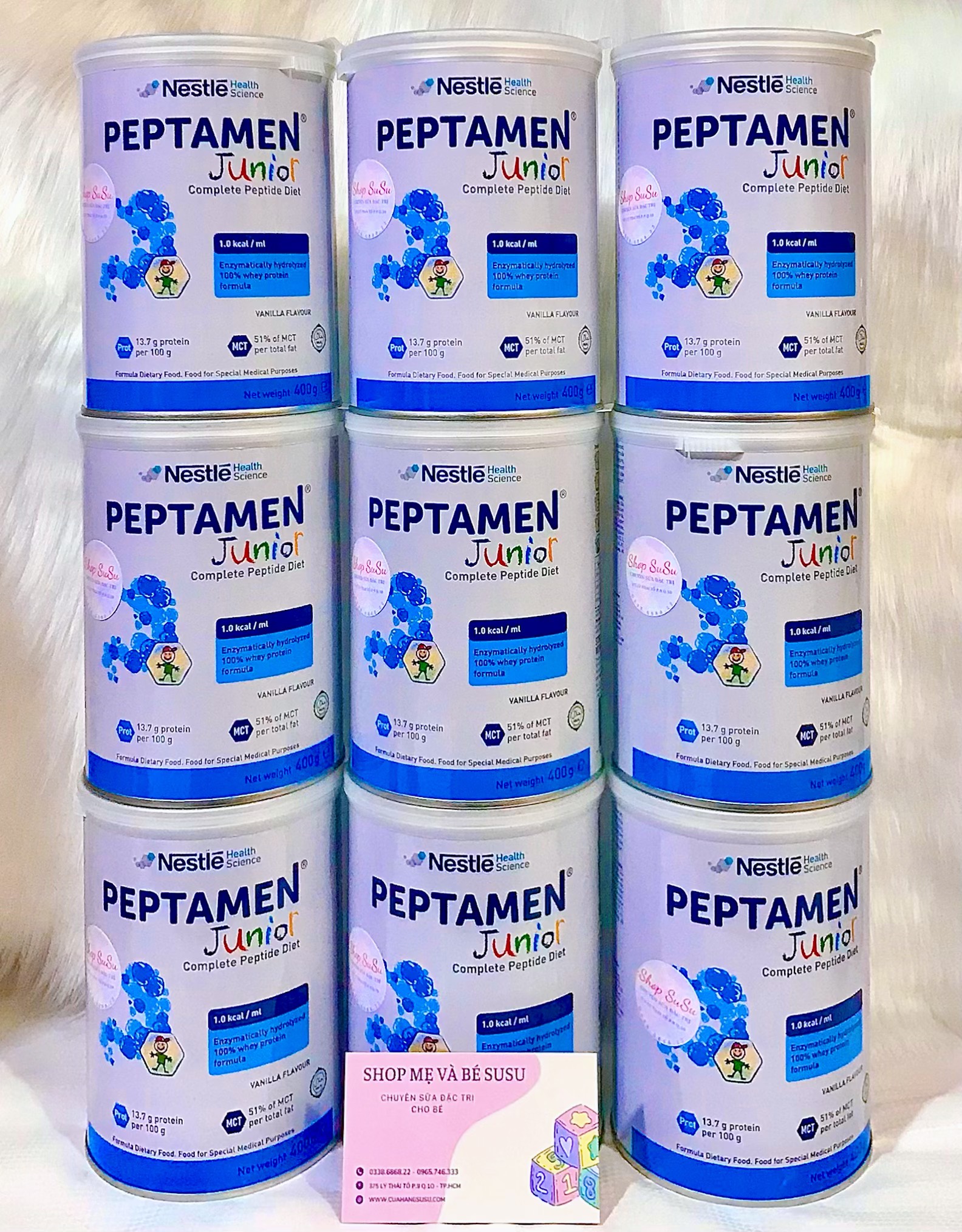 Sữa Peptamen Junior 400g (trẻ từ 1-10 tuổi)
