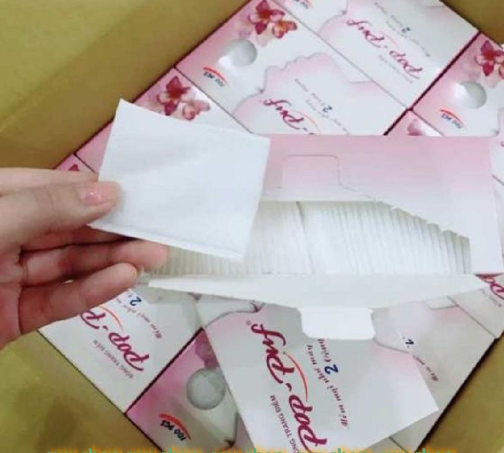 Hộp 100 miếng bông tẩy trang Pop Puf