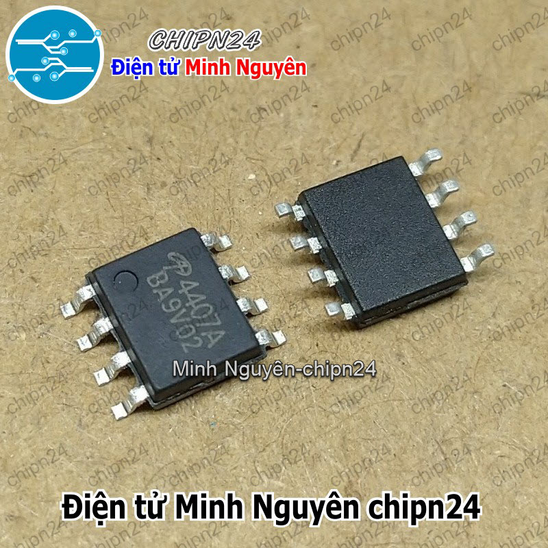 [2 con] (ST) Mosfet Dán AO4407 SOP-8 Hàng Tốt 12A 30V Kênh P (SMD) (4407) - HH004675