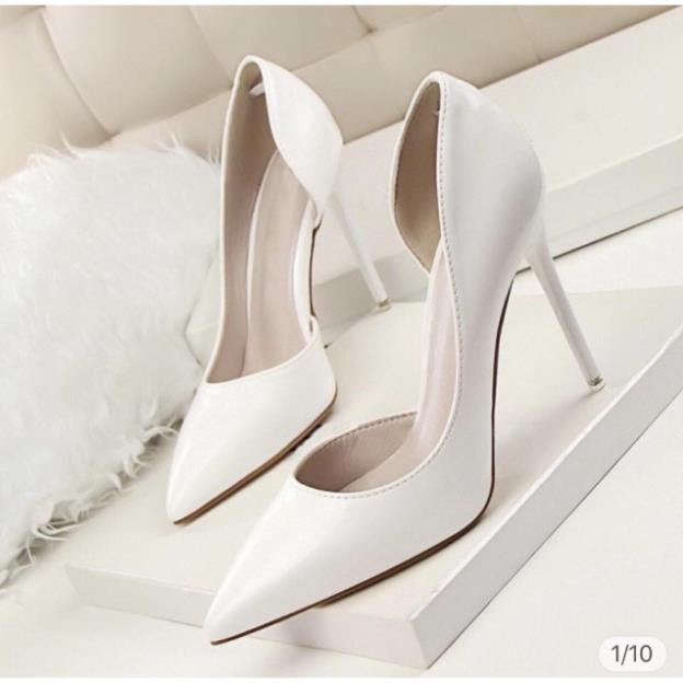 [HCM]Giày Cao Gót Hở Eo 9P - VNXK Cao Cấp - Full size 34-40