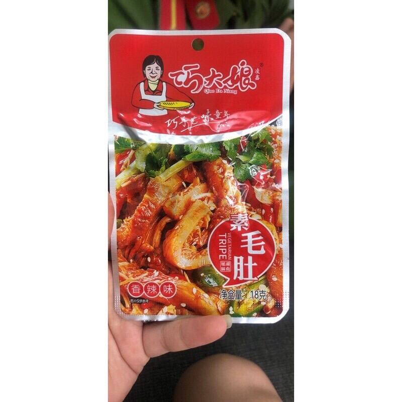 [HCM]XÁCH BÒ XÀO CAY GIÒN SIÊU NGON 18g (GÂN BÒ CAY)