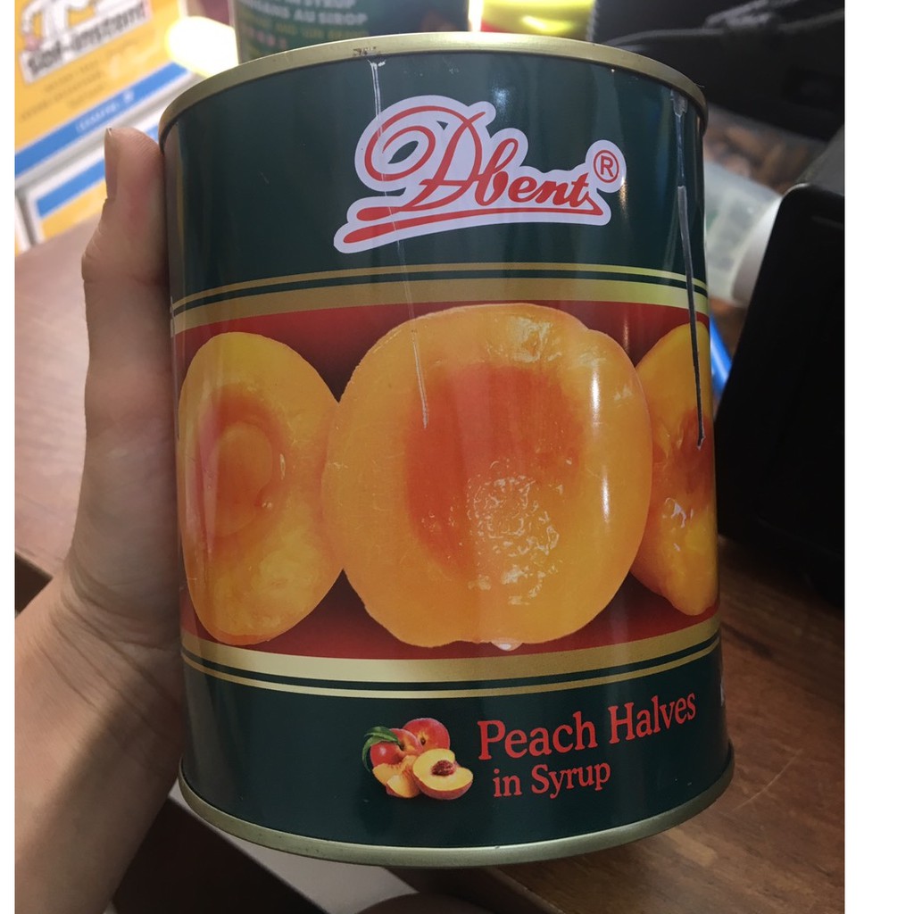 [HCM]Đào ngâm Dbent 850gr