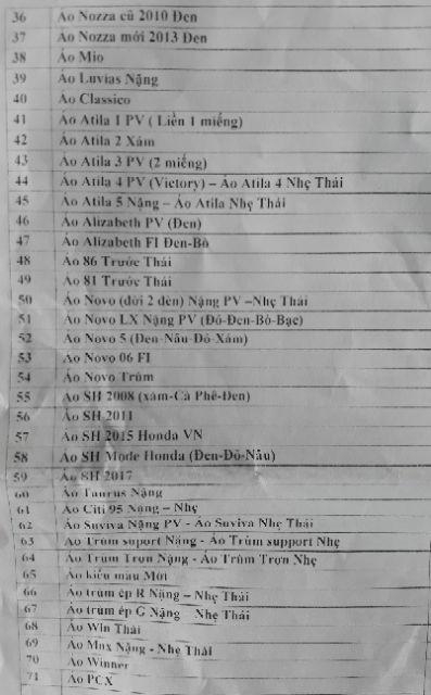 [HCM]Áo bọc yên xe Sirius