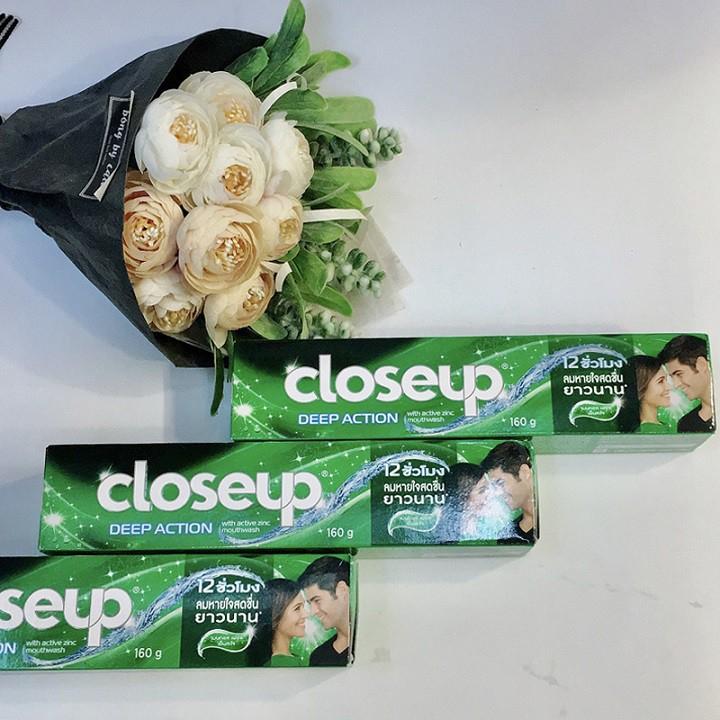 6 cây Kem đánh răng Closeup Thái Lan 160g (1 lốc)
