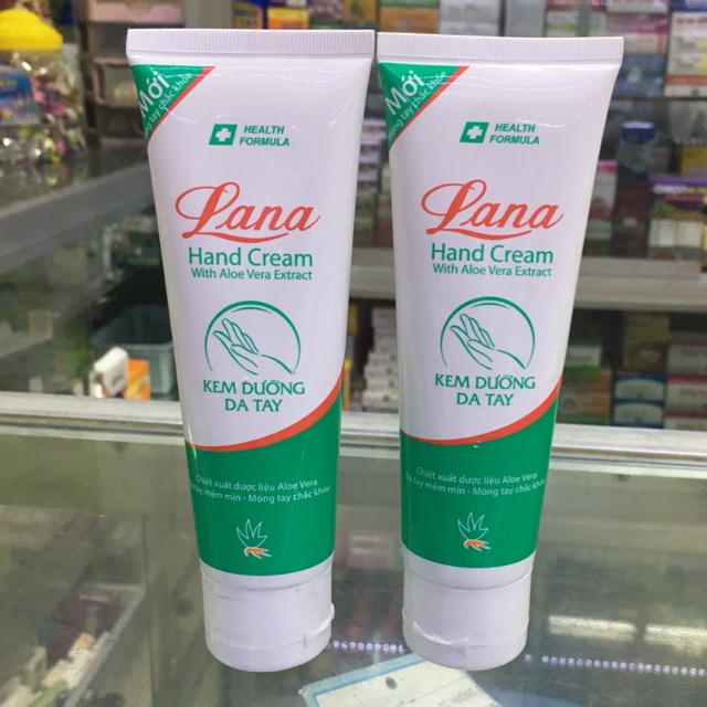 Combo 2 típ Kem Dưỡng Da Tay Alovera Lana 80g
