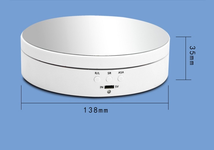 Đế xoay trưng bày sản phẩm 3kg cắm USB