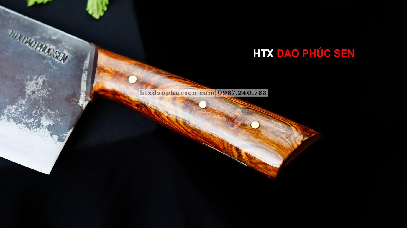 Dao phúc sen chặt gà cán ốp cẩm
