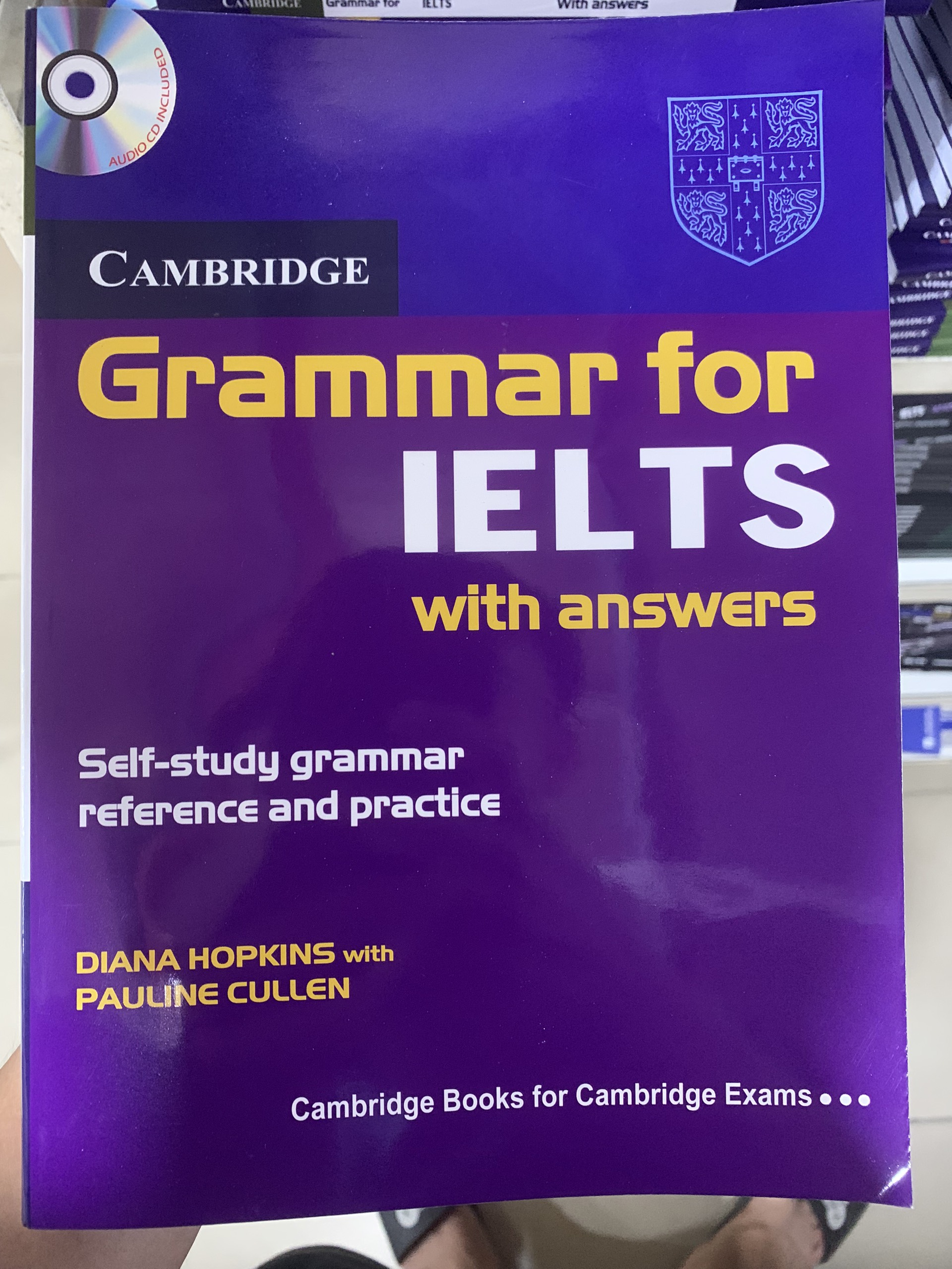 Sách Cambridge Grammar For IELTS ,file nghe được gửi qua mail