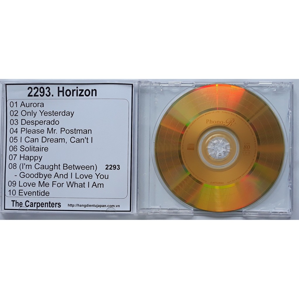 Bộ 8 CD nhóm nhạc Carpenters