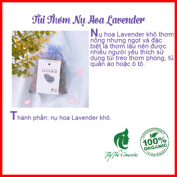 Túi Thơm Nụ Hoa Lavender Khô Tây Thi 20 Gram