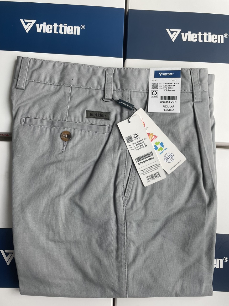 Quần kaki nam Việt Tiến
