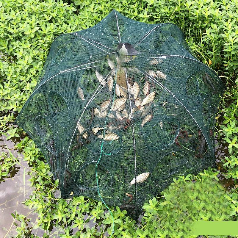 Lưới bát quái 6 - 8 - 12 - 16 Cửa Bắt Tôm lồng cá lưới đánh cá lưới lồng tôm hùm lưới bắt cá